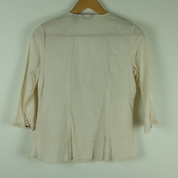 Quizz Bizaar Lacey Layered Blouse - Picture 2 of 7